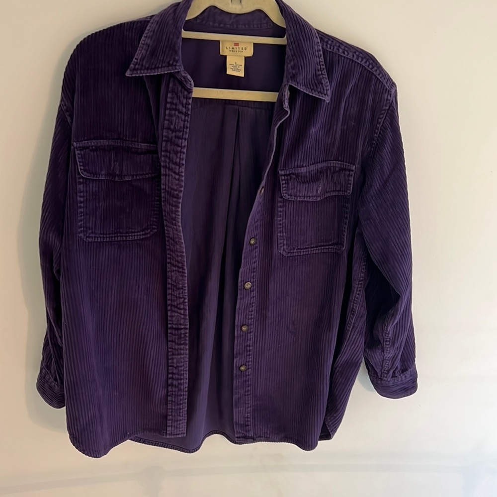 Vintage The Limited Corduroy Button Up